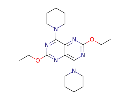 2,6-diethoxy-4,8-di-piperidin-1-yl-pyrimido[5,4-d]pyrimidine