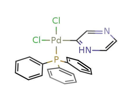 PdCl2(P(C6H5)3)(C4H4N2)