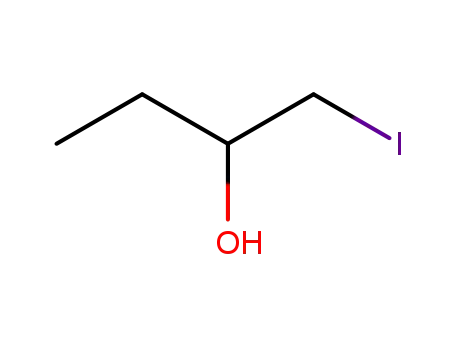 Molecular Structure of 124780-92-3 (2-Butanol, 1-iodo-)