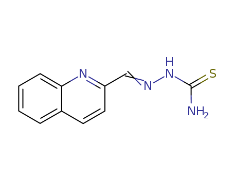 (quinolin-2-ylmethylideneamino)thiourea