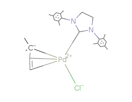 [Pd(1,3-dimesitylimidazolidin-2-ylidene)(1,1-dimethylallyl)(chloride)]