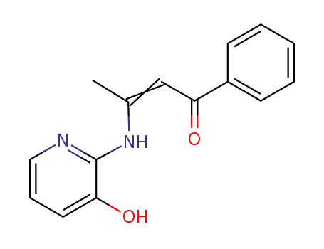 2-(3-hydroxy-1-phenylbut-2-enylideneamino)pyridine-3-ol