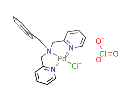 N,N-di(2-picolyl)benzylamine(chloro)PdII perchlorate