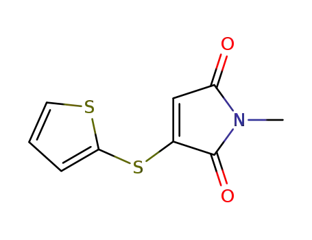 N-methyl-3-(thiophen-2-ylthio)-maleimide