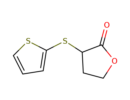 α-[(thiophen-2-yl)thio]-γ-butyrolactone