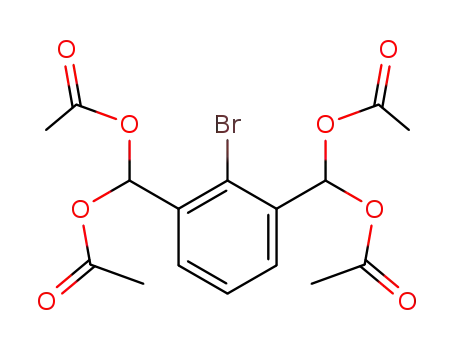 1,3-bis(diacetoxymethyl)-2-bromo-benzene