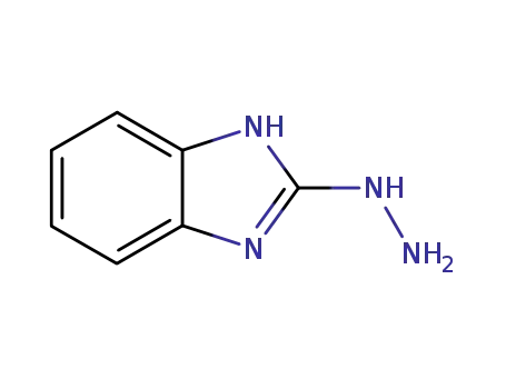 Molecular Structure of 15108-18-6 (2-HYDRAZINO-1H-1,3-BENZIMIDAZOLE)