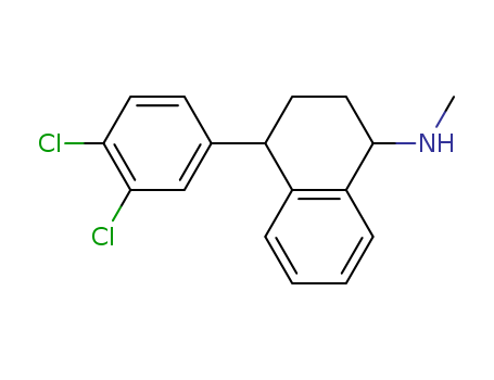 4(3,4-DICHLOROPHENYL)1,2,3,4-TETRAHYDRO-N-METHYL-1-NAPHTHALENE AMINE RACEMATE