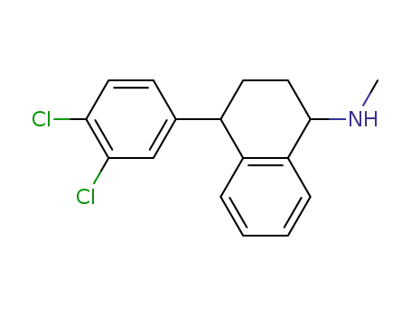 1-Naphthalenamine,4-(3,4-dichlorophenyl)-1,2,3,4-tetrahydro-N-methyl- cas  140631-53-4
