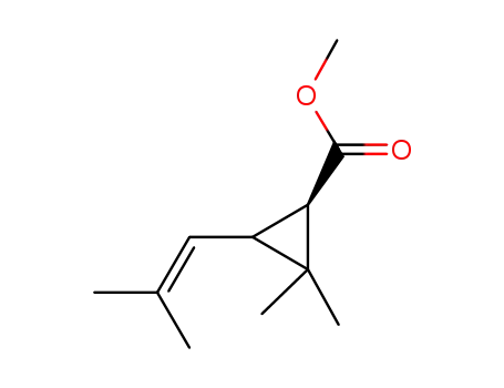methyl 1R-trans-2,2-dimethyl-3-(2-methyl-1-propenyl)cyclopropanecarboxylate