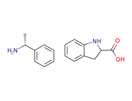indoline-2-carboxylic acid (R)-α-methylbenzylamine salt