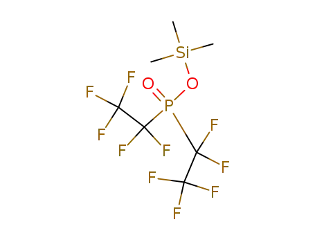 bis(pentafluoroethyl)phosphinic acid trimethylsilyl ether