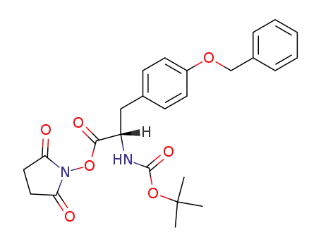 tert-butyl (S)-[2-[(2,5-dioxo-1-pyrrolidinyl)oxy]-2-oxo-1-[[4-(benzyloxy)phenyl]methyl]ethyl]carbamate