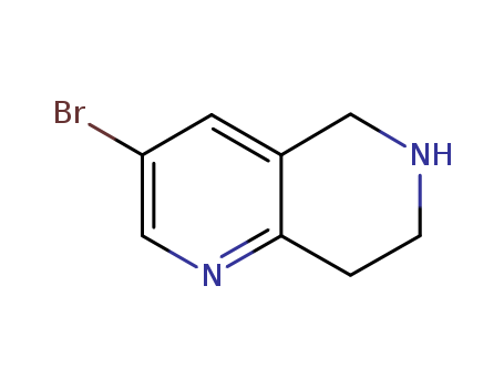 3-Bromo-5,6,7,8-tetrahydro-1,6-naphthyridine hydrochloride(625100-00-7)