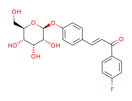 (E)-3-(4-β-D-allopyranosyloxyphenyl)-1-(4-fluorophenyl)-propenone