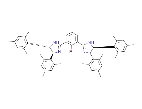2-bromo-1,3-bis[(4S,5S)-4,5-bis(2,4,6-trimethylphenyl)-4,5-dihydro-1H-imidazol-2-yl]benzene
