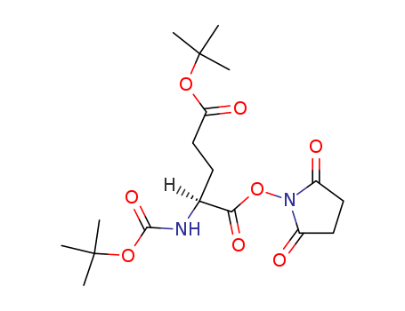 L-Glutamic acid,N-[(1,1-dimethylethoxy)carbonyl]-, 5-(1,1-dimethylethyl)1-(2,5-dioxo-1-pyrrolidinyl) ester