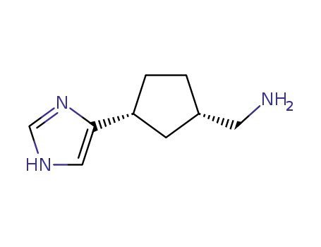 (+/-)-cis-[3-(1H-imidazol-4-yl)cyclopentyl]methanamine