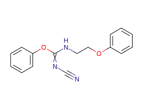 1-cyano-2-phenyl-3-[2-(phenoxy)ethyl]isourea
