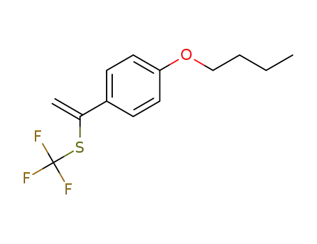 (1-(4-butoxyphenyl) vinyl)(trifluoromethyl)sulfane