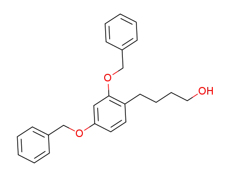 4-(2',4'-di(benzyloloxy)phenyl)butan-1-ol