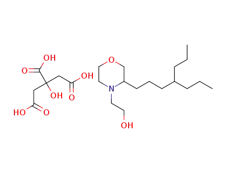 2-(3-(4-propylheptyl)morpholino)ethan-1-ol citrate