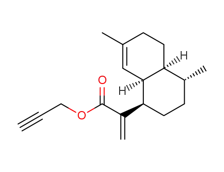 prop-2-yn-1-yl 2-((1R,4R,4aS,8aR)-4,7-dimethyl-1,2,3,4,4a,5,6,8a-octahydronaphthalen-1-yl)acrylate