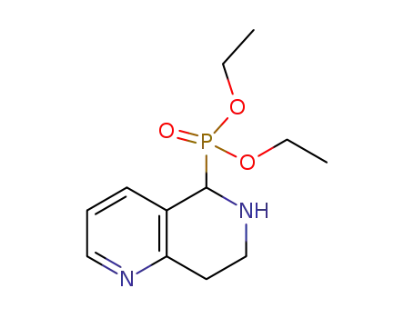 diethyl (5,6,7,8-tetrahydro-1,6-napthyridin-5-yl)phosphonate