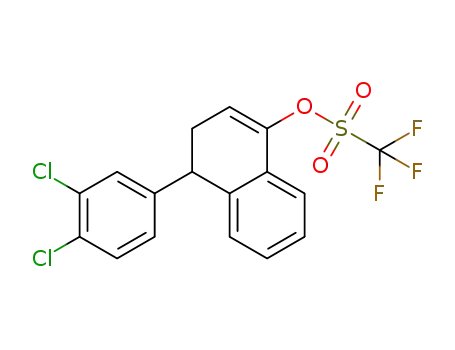 4-(3,4-dichlorophenyl)-3,4-dihydronaphthalen-1-yl trifluoromethanesulfonate