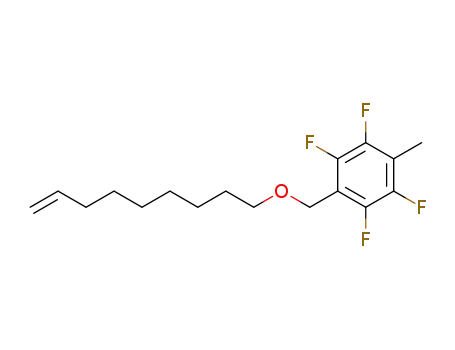 1,2,4,5-tetrafluoro-3-methyl-6-((non-8-en-1-yloxy)methyl)benzene