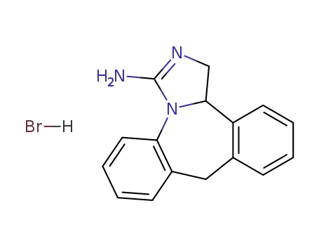 1H-Dibenz[c,f]imidazo[1,5-a]azepin-3-amine,9,13b-dihydro-, hydrobromide (1:1)