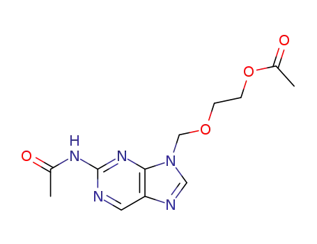 9-<(2-acetoxyethoxy)methyl>-2-acetylamino-9H-purine