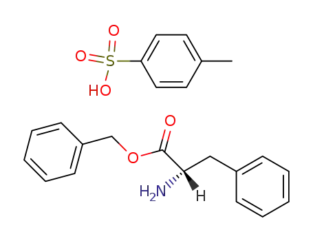 Molecular Structure of 1738-78-9 (3-Phenyl-L-alanine benzyl ester 4-toluenesulphonate)