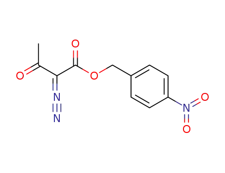 Molecular Structure of 82551-63-1 (4-Nitrobenzyl 2-diazoacetoacetate)