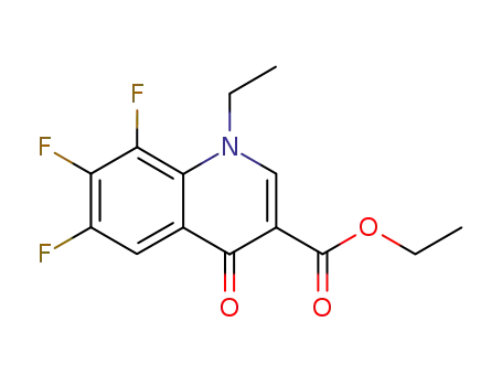 Ethyl 1-ethyl-6,7,8-trifluoro-1,4-dihydro-4-oxoquinoline-3-carboxylate 100501-62-0