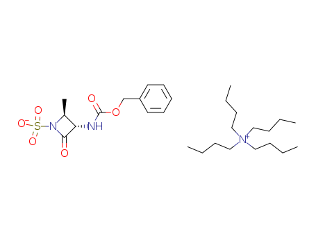 (2S,3S)-3-Benzyloxycarbonylamino-2-methyl-4-oxo-1-azetidinesulfonic Acid Tetrabutylammonium Salt