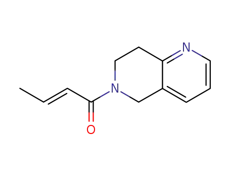 6-crotonoyl-5,6,7,8-tetrahydro-1,6-naphthyridine