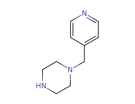 Molecular Structure of 62089-74-1 (1-(4-Pyridylmethyl)piperazine)