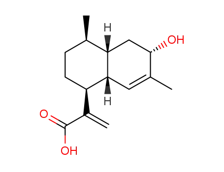 2-((1S,4R,4aS,6S,8aR)-6-Hydroxy-4,7-dimethyl-1,2,3,4,4a,5,6,8a-octahydro-naphthalen-1-yl)-acrylic acid