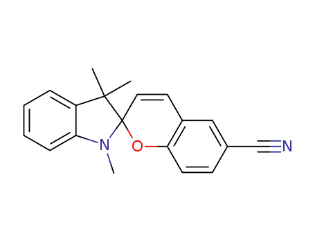 6-cyano-1',3',3'-trimethylspiro[2H-1-benzopyran-2,2-indoline]