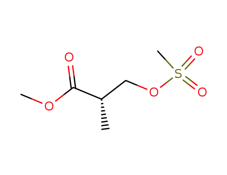 methyl (2S)-3-hydroxy-2-methyl-3-(methylsulfonyloxy)propanoate