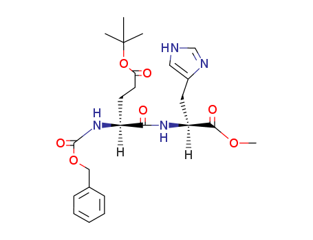 L-Histidine, N-[N-[(phenylmethoxy)carbonyl]-L-a-glutamyl]-, 5-(1,1-dimethylethyl) 1-methyl ester