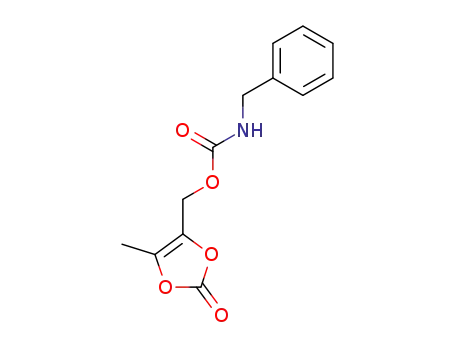 Benzyl-carbamic acid 5-methyl-2-oxo-[1,3]dioxol-4-ylmethyl ester