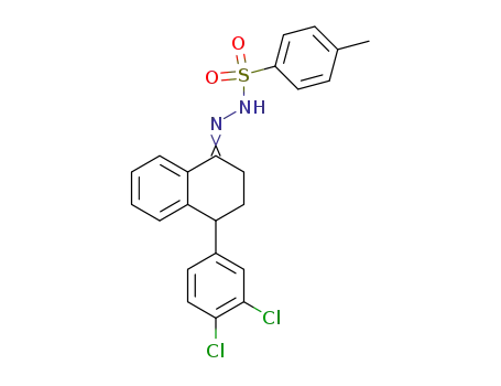 4-(3,4-dichlorophenyl)tetrahydronaphthalone tosylhydrazone