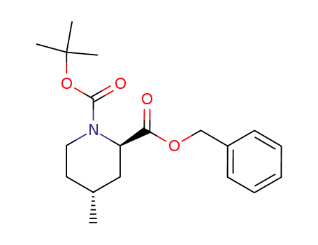 benzyl trans-N-Boc-4-methylpipecolic acid ester