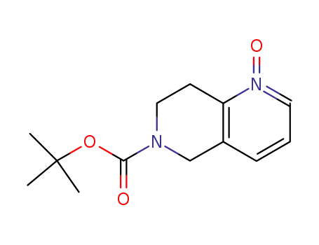 6-(tert-butoxycarbonyl)-5,6,7,8-tetrahydro-1,6-naphthyridine-1-oxide