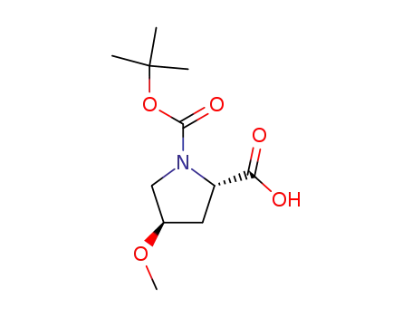 (2S,4R)-1-(tert-Butoxycarbonyl)-4-methoxypyrrolidine-2-carboxylic acid