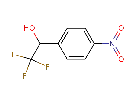 Molecular Structure of 241127-76-4 (Benzenemethanol, 4-nitro-alpha-(trifluoromethyl)- (9CI))