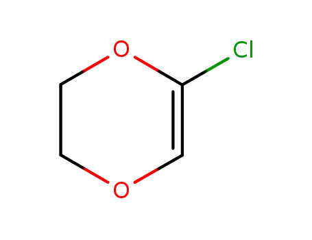 Molecular Structure of 57253-40-4 (1,4-Dioxin, 5-chloro-2,3-dihydro-)