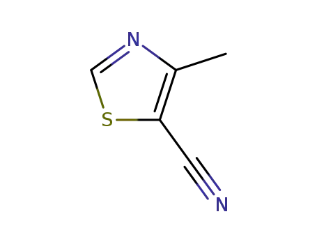 Molecular Structure of 408526-37-4 (5-Thiazolecarbonitrile,  4-methyl-)